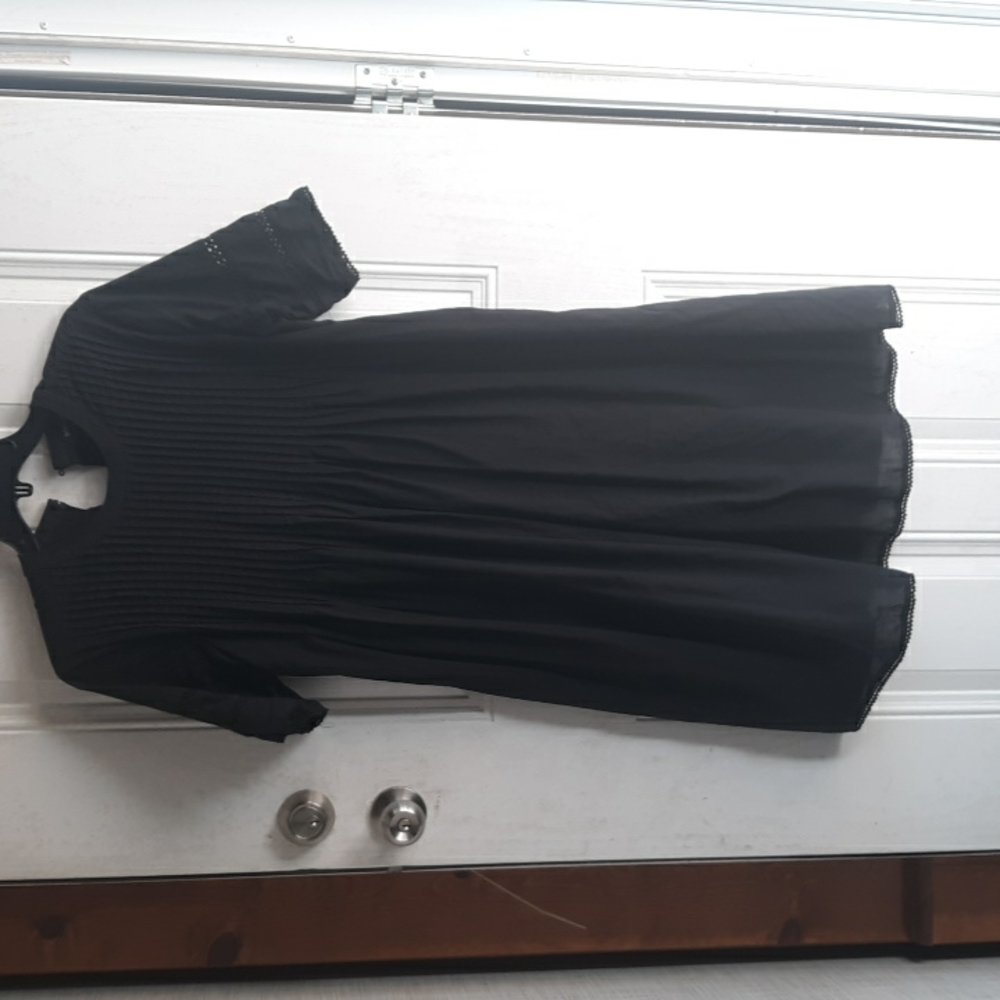 Black linen dress🖤